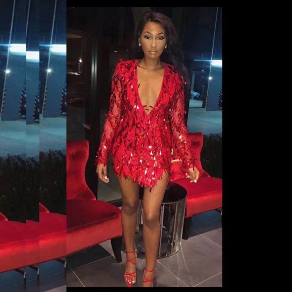 COPY - Red Hot MINI Dress
